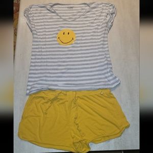 Smiley Pajama Set